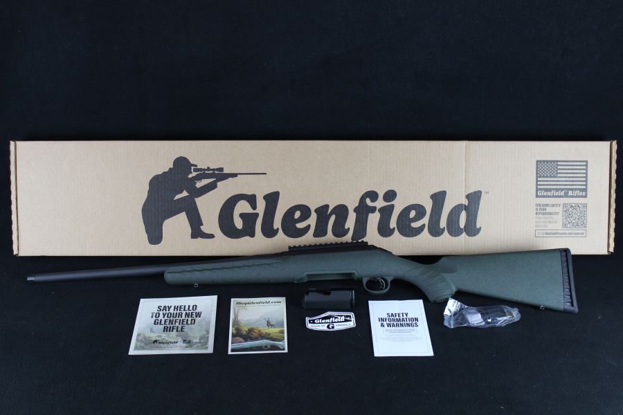 Glenfield Model A 30-06 Spfld 20" Matte Black/Green Splatter NEW 52002-img-0