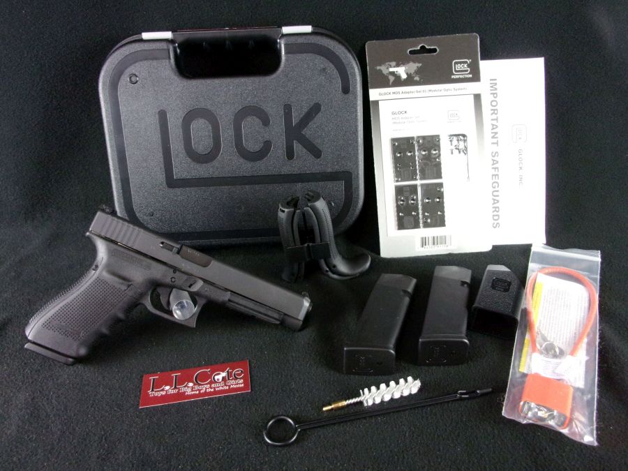 Glock 41 Gen 4 MOS 45ACP 5.3" Black NEW UG4130103MOS-img-0