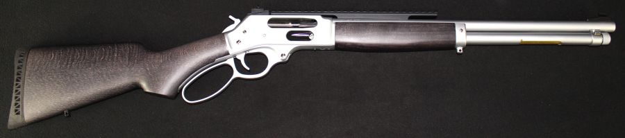 Henry All-Weather 45-70 Govt Hardwood 18.43” Chrome NEW H010GAWP-img-1