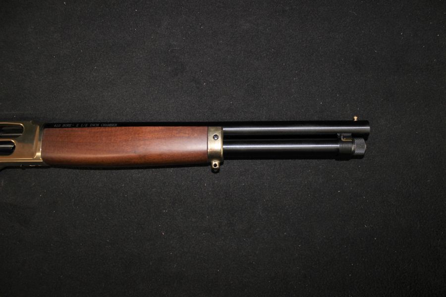 Henry Axe Lever 410 Shotgun 15.14" Brass/Wood 2.5" NEW H018BAH-410-img-3