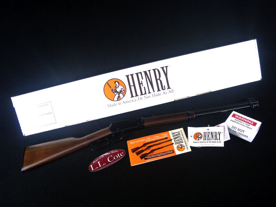 Henry Classic Lever Action 22s/l/lr 18.5" NEW H001-img-0