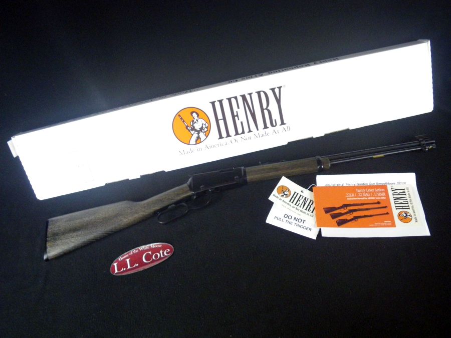 Henry Garden Gun 22lr Smooth Bore 18.5" NEW H001GG-img-0