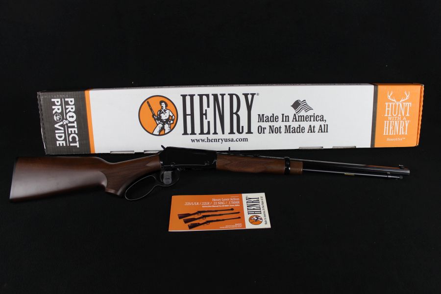 Henry H1 Western Frontier Rifle .22 S/L/LR 20" Walnut NEW H001TPG-22-img-0