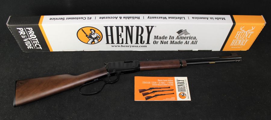 Henry Classic Carbine Large Loop 22lr 16.125” NEW H001LL-img-0