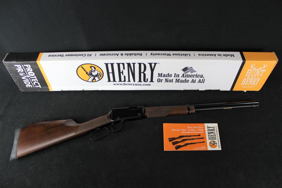 Henry Magnum Express 22WMR 19.25” American Walnut NEW H001ME-img-0