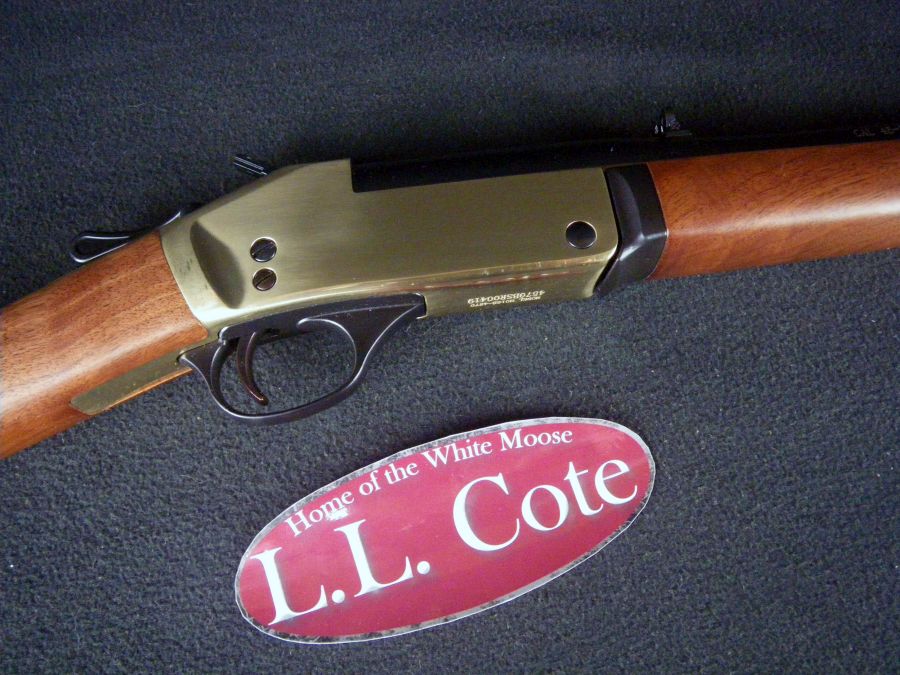 Henry Single Shot Rifle 45-70 22" Brass H015B-4570-img-1