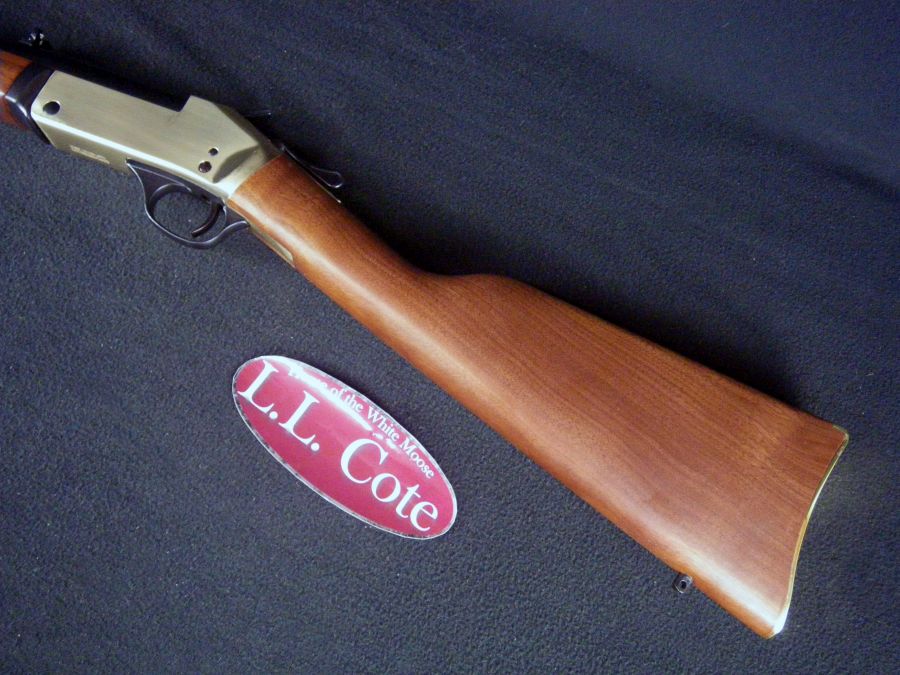 Henry Single Shot Rifle 44 Mag 22" Brass H015B-44-img-3