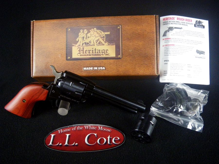 Heritage Rough Rider 22lr/22mag 4.75