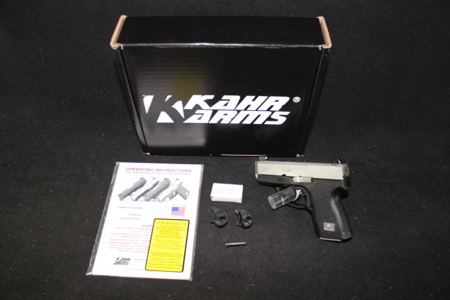 Kahr CM9 9mm 3.1” Night Sights Stainless/Polymer NEW CT9093N-img-0