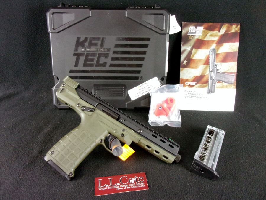 Kel-Tec CP33 22lr 5.5" Green NEW CP33-GREEN-img-0