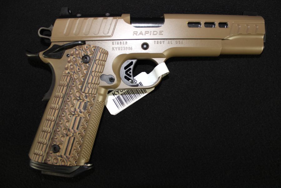 Kimber Rapide 1911 FDE 38 Super 5” Flat Dark Earth NEW 3000463-img-1