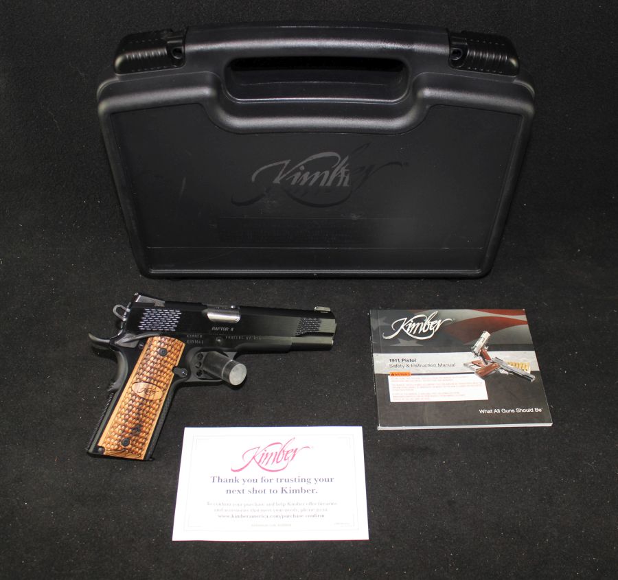 Kimber Raptor II Blued 45 ACP 5.25” NEW 3200117CA-img-0