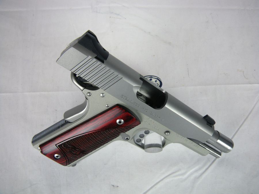 Kimber Stainless Pro Carry II 45ACP 4" Rsewood NEW-img-3