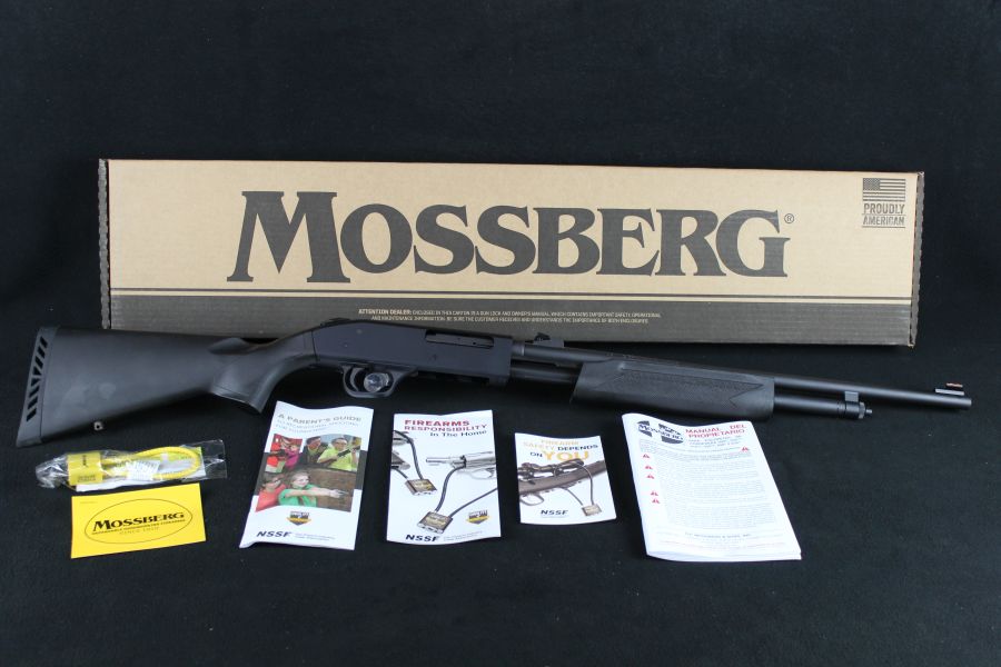 Mossberg 500 Bantam Slugster 410 Bore 20" Rifled Matte Blue NEW 3" 50165-img-0