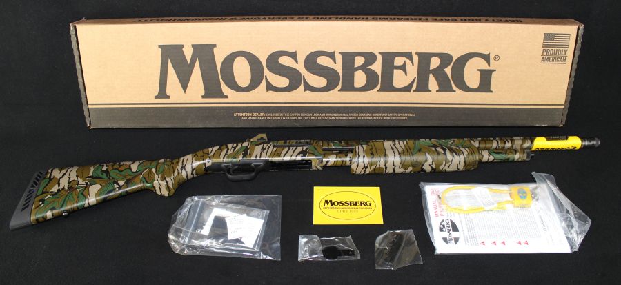Mossberg 500 Turkey 20ga Mossy Oak Greenleaf 20” NEW 3" 54342-img-0