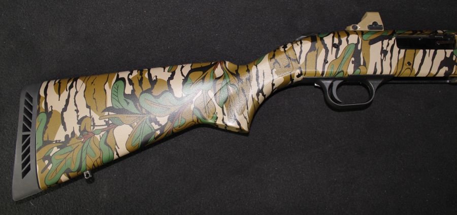 Mossberg 500 Turkey 20ga Mossy Oak Greenleaf 20” NEW 3" 54342-img-5