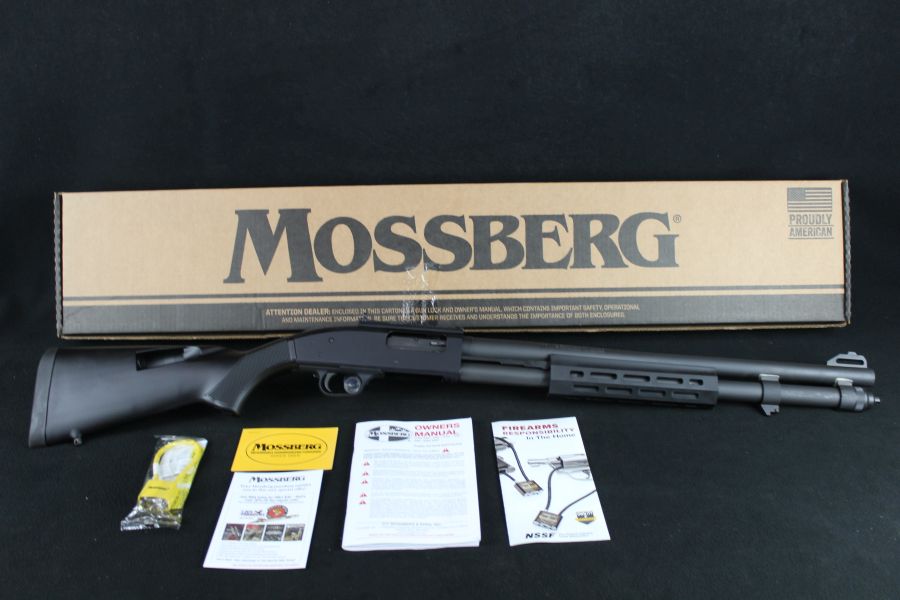 Mossberg 590A1 9 Shot 12ga 20" Heavy Walled Parkerized 3" NEW 50768-img-0