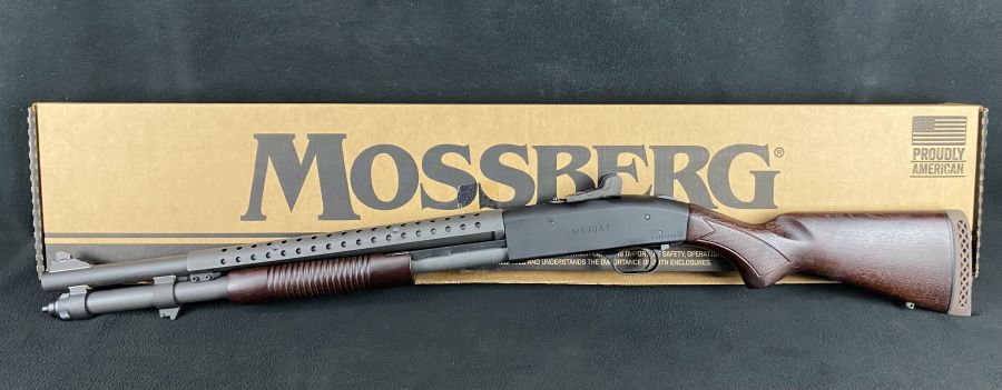 Mossberg 590A1 Retrograde 12ga Shotgun 20" 3" Walnut NEW 51665-img-1