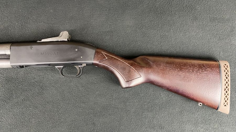 Mossberg 590A1 Retrograde 12ga Shotgun 20" 3" Walnut NEW 51665-img-3