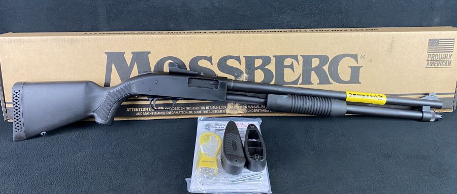Mossberg 590 Compact Persuader Security 20ga Matte Black 20" 3" NEW 50699-img-0