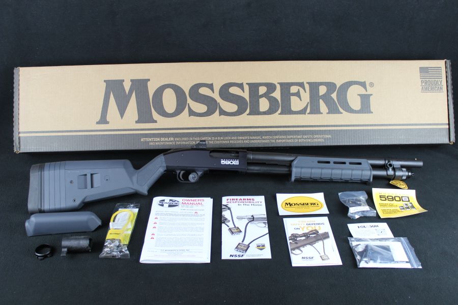Mossberg 590S Magpul-Holosun Combo Gray 12ga 18.5" NEW 51606-img-0