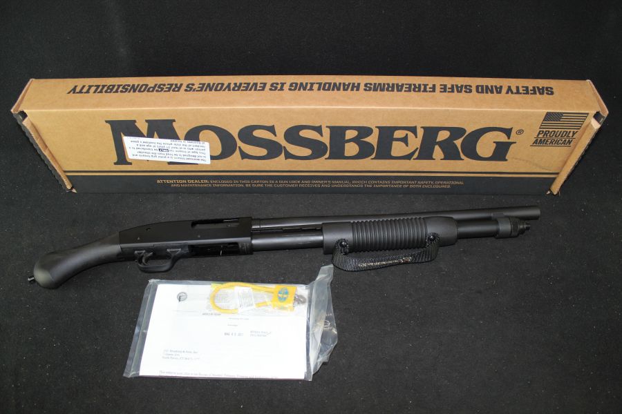 Mossberg 590 Shockwave 12Ga Matte Black 18.5" NEW 3" 50639-img-0