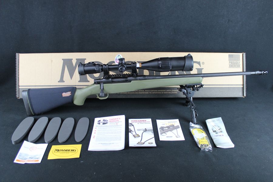 Mossberg Patriot Night Train 308 Win 22" 6-24x50 Scope Bi-Pod NEW 27924-img-0