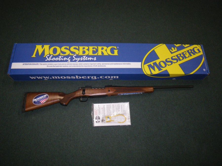 Mossberg Patriot Walnut 7mm-08 Rem 22" Fluted NEW-img-0