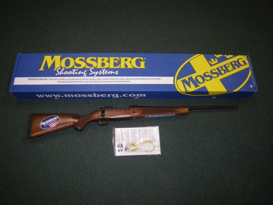 Mossberg Patriot Walnut 243 Win 22" Fluted NEW-img-0