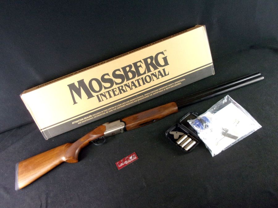 Mossberg Int'l Silver Reserve 12ga 3" 28" Walnut NEW 75471-img-0