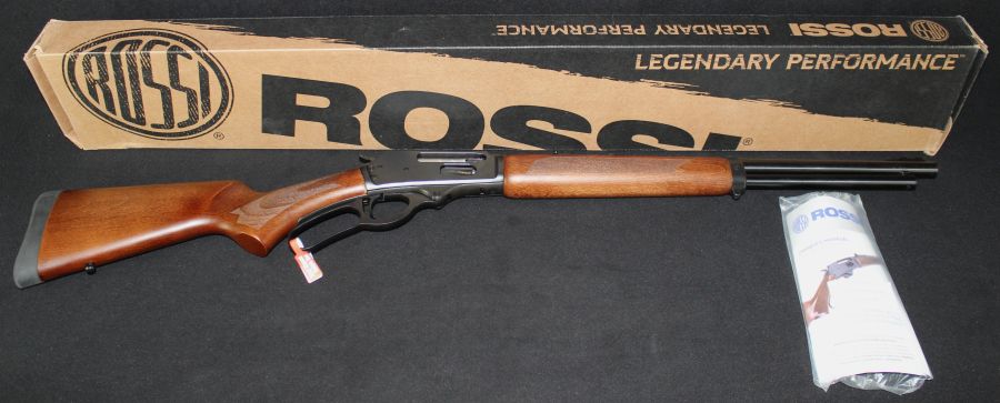 Rossi R95 Lever 444 Marlin Wood 20” Black Oxide NEW 950444201-img-0