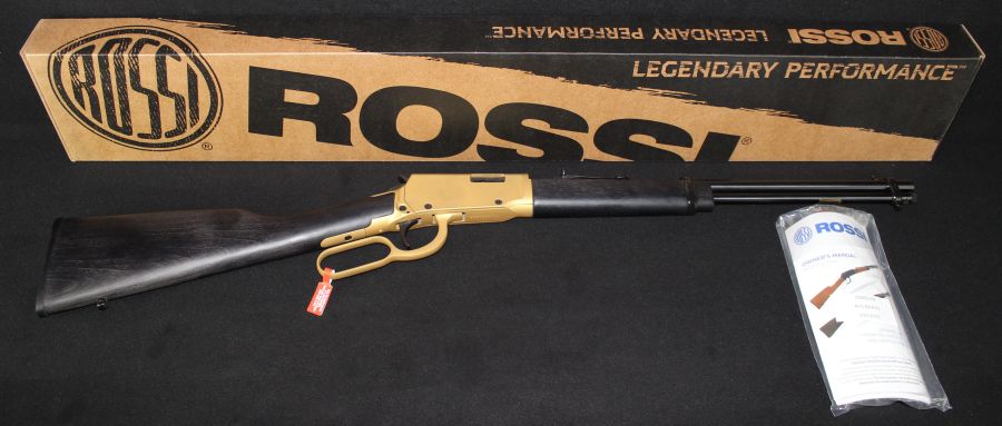 Rossi Rio Bravo 22lr Cerakote Gold 18” NEW RL22181WD-GLD2-img-0