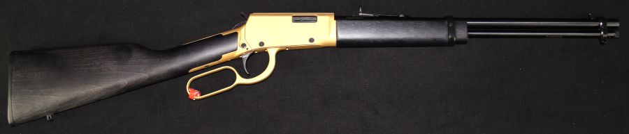 Rossi Rio Bravo 22lr Cerakote Gold 18” NEW RL22181WD-GLD2-img-1