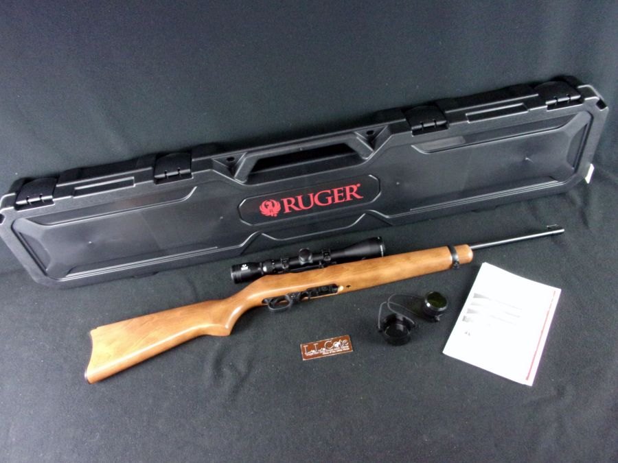 Ruger 10/22 Carbine Wood 22lr 18.5" NEW 31159-img-0