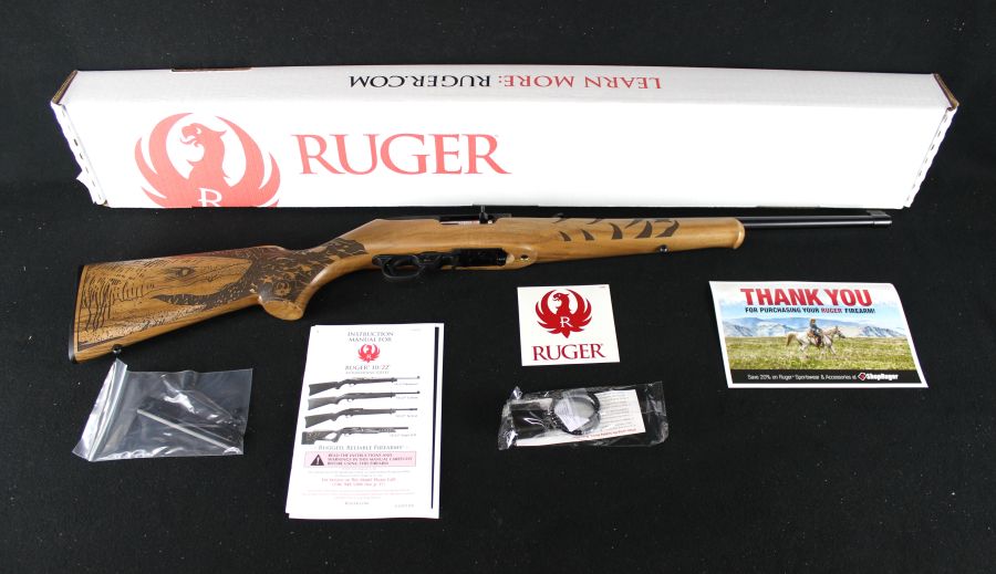 Ruger 10/22 Sporter Talo Great White 22lr 18.50” Wood NEW 31148-img-0