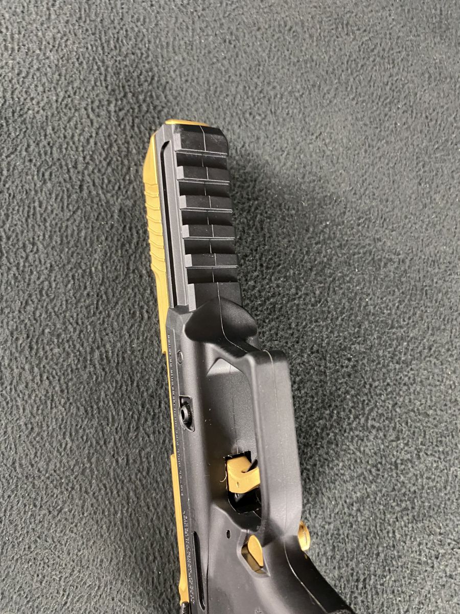 Ruger 57 Gold Black 5.7 X 28mm 4.94" Cerakote NEW 16416-img-2