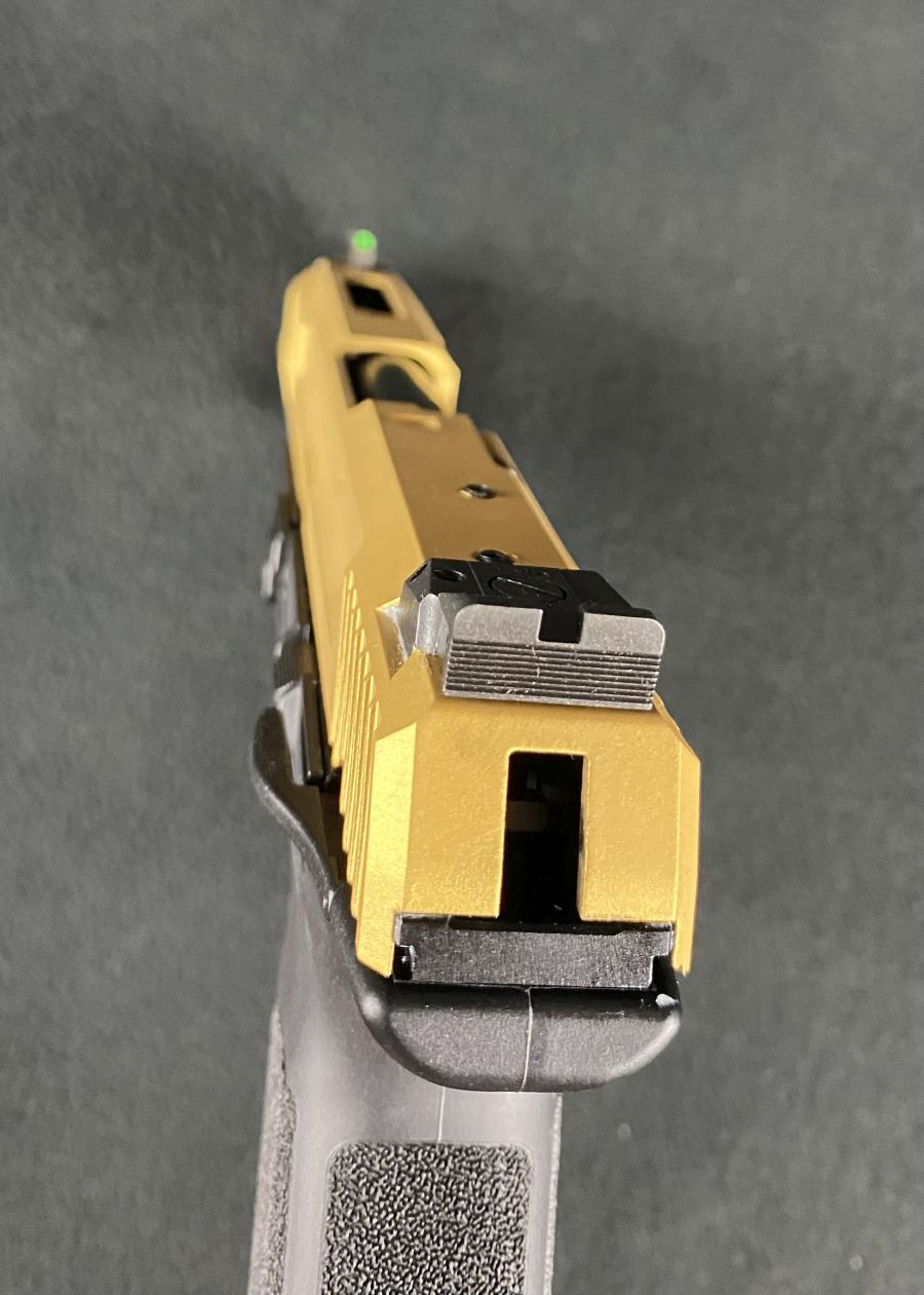 Ruger 57 Gold Black 5.7 X 28mm 4.94" Cerakote NEW 16416-img-3
