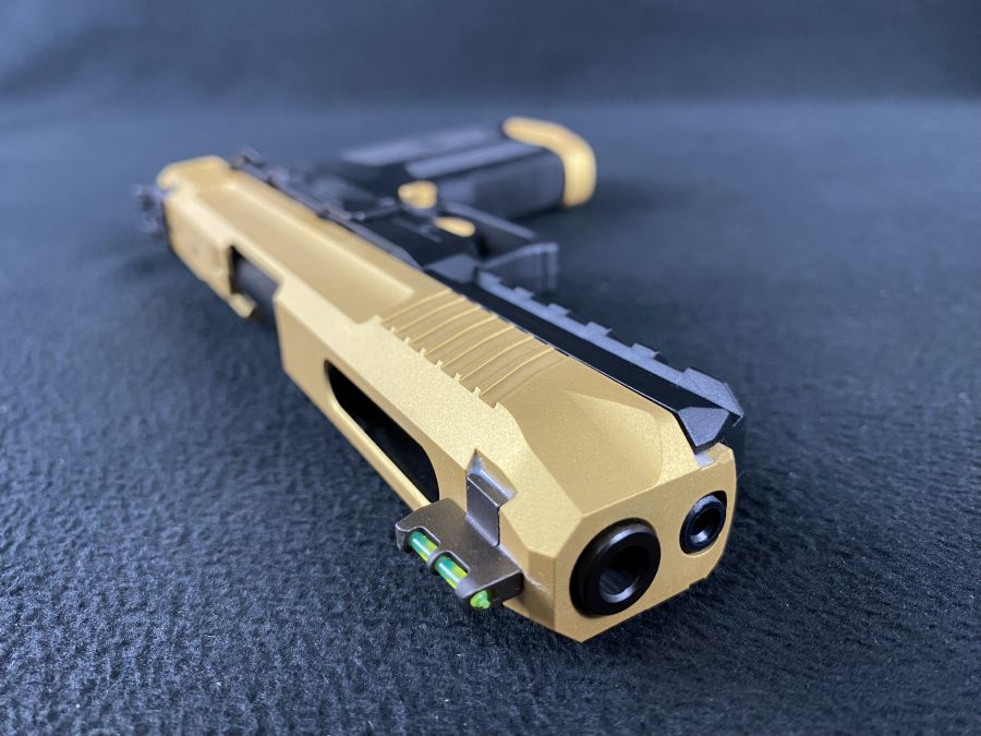 Ruger 57 Gold Black 5.7 X 28mm 4.94" Cerakote NEW 16416-img-4