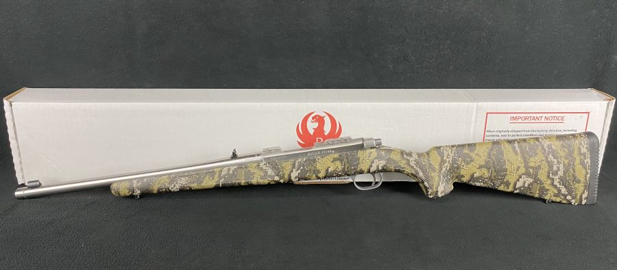 Ruger 77/44 .44 Mag Desolve Bare Reduced Camo 16.6" Stainless NEW 07426-img-1