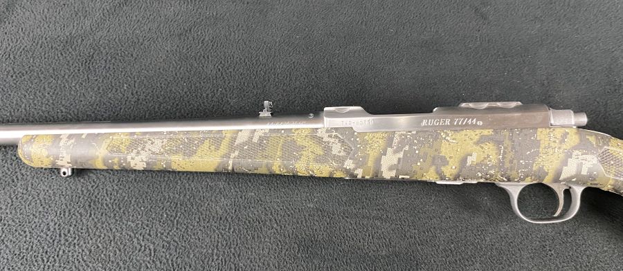 Ruger 77/44 .44 Mag Desolve Bare Reduced Camo 16.6" Stainless NEW 07426-img-5
