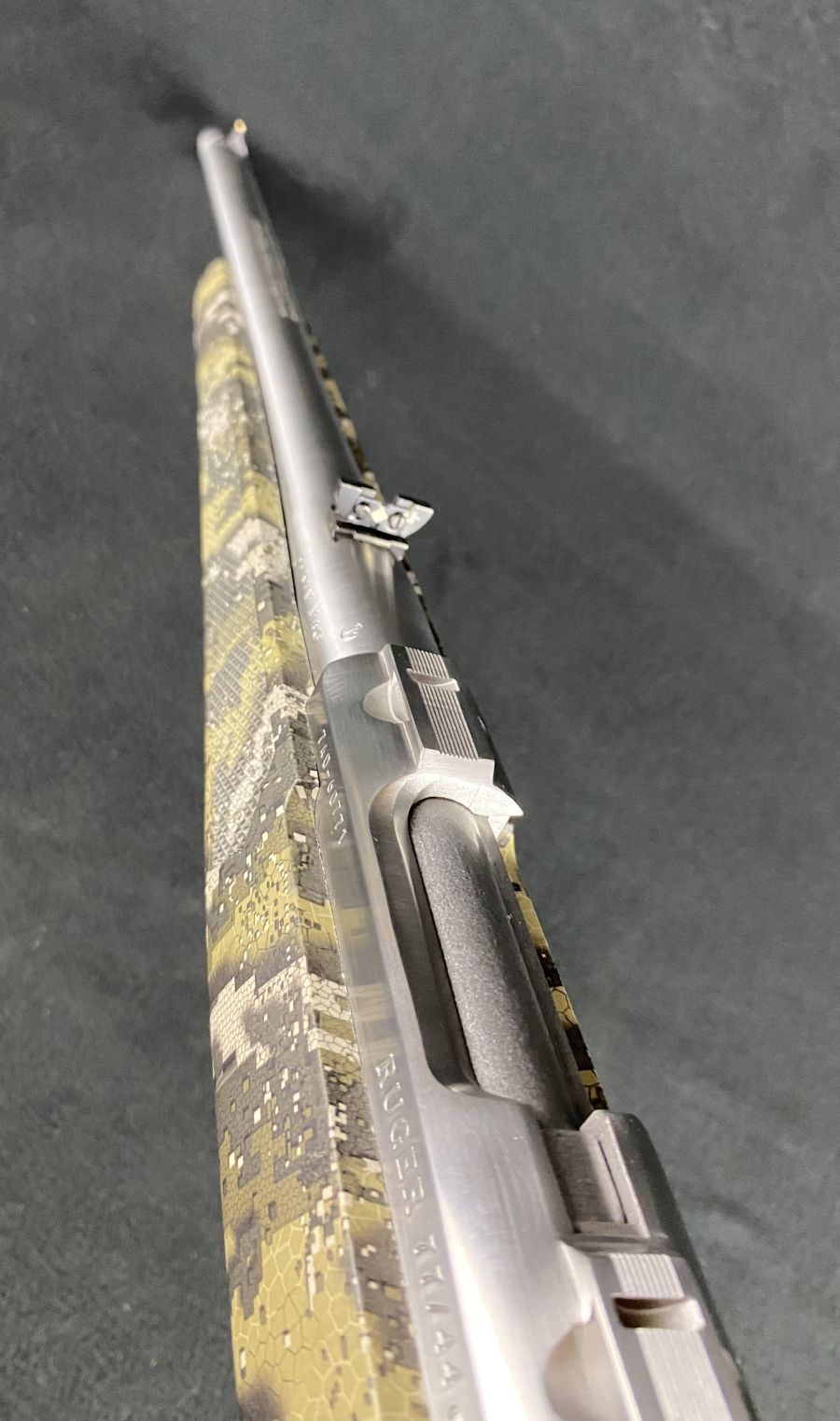 Ruger 77/44 .44 Mag Desolve Bare Reduced Camo 16.6" Stainless NEW 07426-img-7