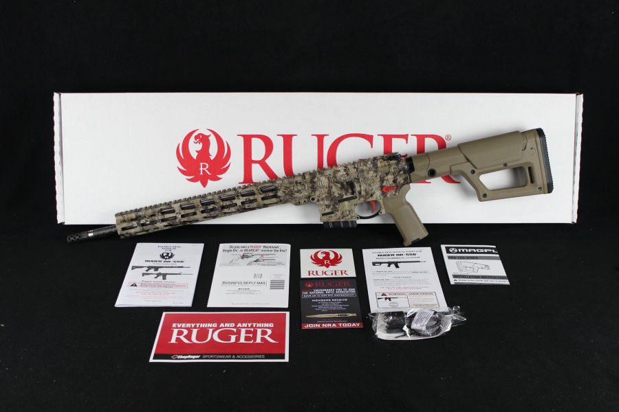 Ruger AR-556 MPR Proof Predator 223 Wylde 18" Kryptek Highlander NEW 08552-img-0