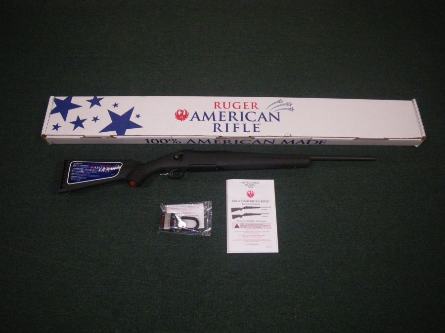 Ruger American Compact Matte Black 7mm-08 Rem 18"-img-0