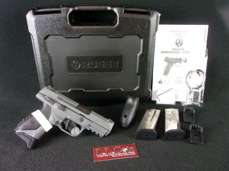 Ruger American Pistol Compact 45ACP 3.75" Gray Cerakote 8650-img-0