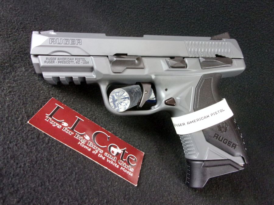Ruger American Pistol Compact 45ACP 3.75" Gray Cerakote 8650-img-2