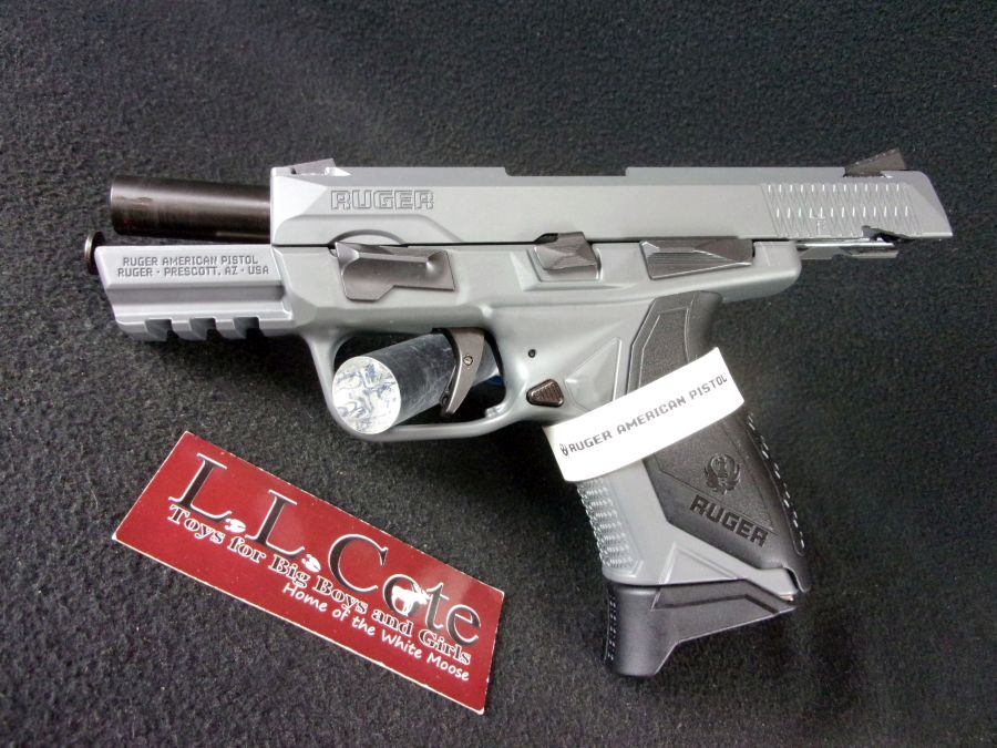 Ruger American Pistol Compact 45ACP 3.75" Gray Cerakote 8650-img-4