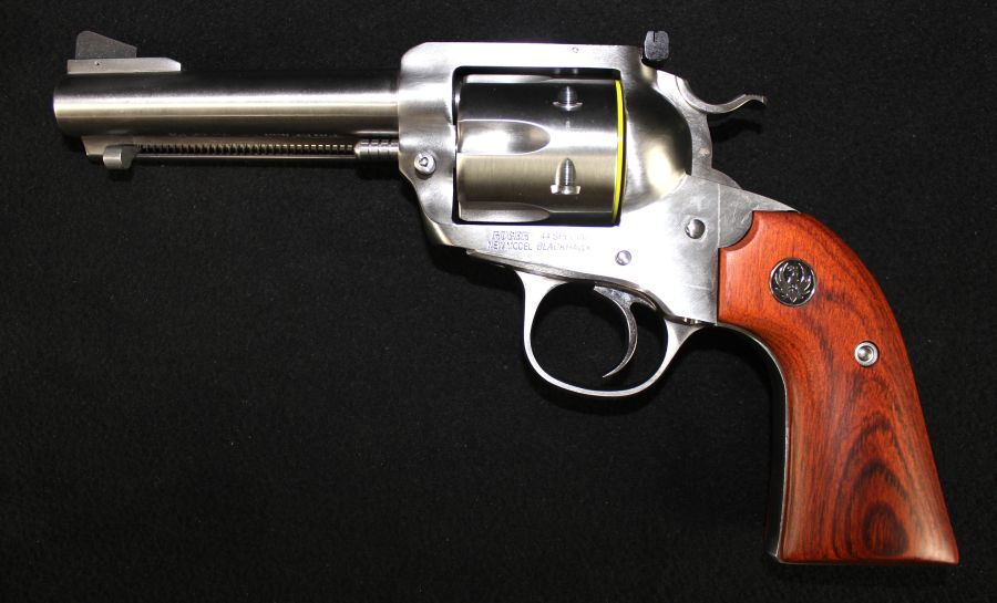 Ruger Blackhawk Bisley 44 Spl 4.62” Stainless/Rosewood NEW 5249 ...
