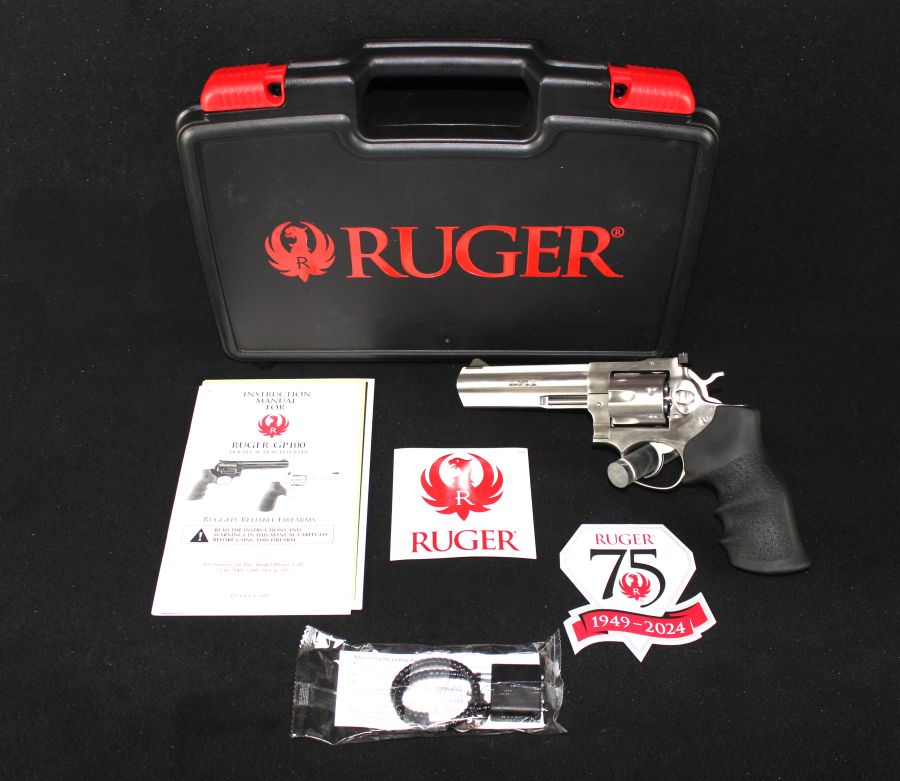 Ruger GP100 357 Magnum Satin Stainless 5” NEW 01740-img-0