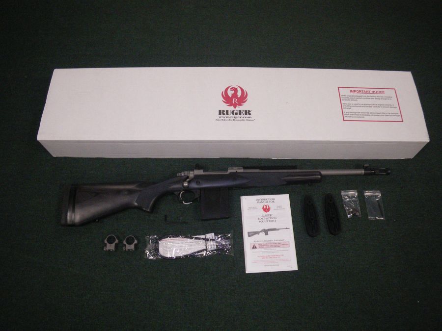 Ruger Gunsite Scout Rifle 308 Win 18.7" NEW 6822-img-0