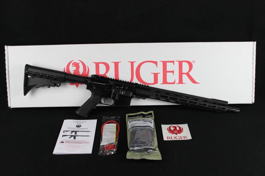 Ruger Harrier 5.56mm NATO 16.1" A2 Grip M4 Style Stock NEW 28601-img-0